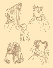 Women's hairstyles and hats