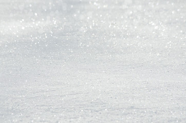 Obraz premium Beautiful New Year Christmas background of texture snow 