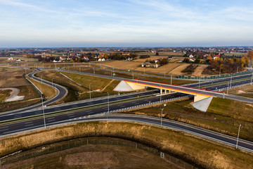 road junction  aerial view
