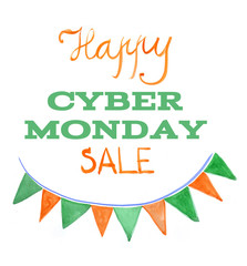 Obraz premium Cyber monday