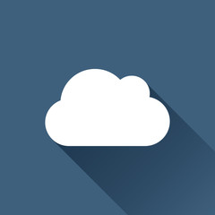 Vector cloud icon 
