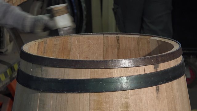 manufacturing wine barrels