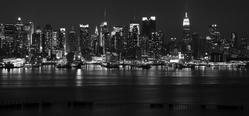 Obraz na płótnie Canvas capture new york cityscape skyline, usa