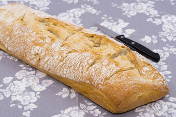 Pan de chapata.