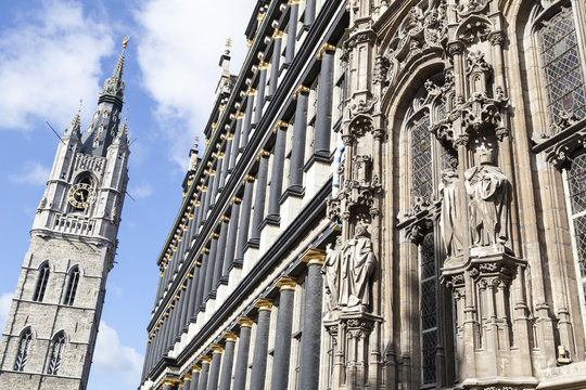 Belfried in Gent, Belgien