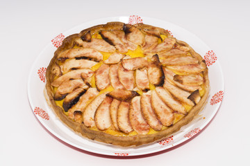 Tarta de manzana.