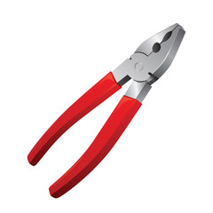 Pliers isolated on white background