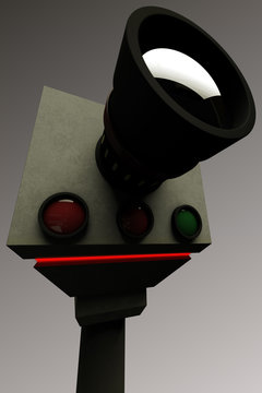 Traffic Vehicle Road Speed Control Recording Unit