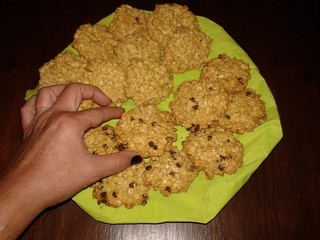 assaggio di biscotti d'avena