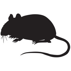 Silhouette mouse