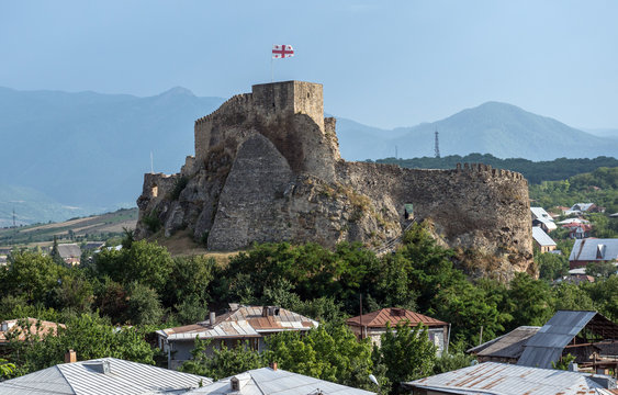 medieval Fortress in Surami town in Shida Kartli region, Georgia