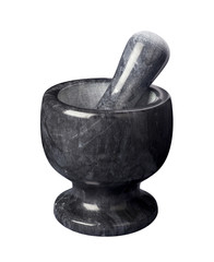 pound stone on a white background