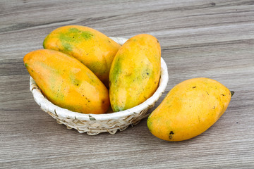Ripe yellow mango