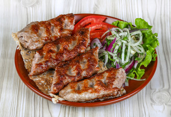 Beef kebab