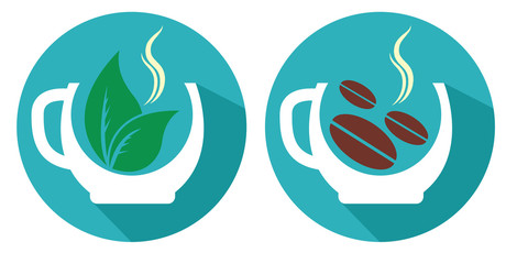 coffee tea icons