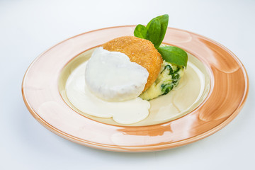 restaurant salad and food