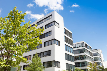 Hochhaus, modernes Bürogebäude, Deutschland