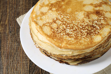 Stack of pancakes