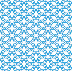 Eskimo pattern snowflakes