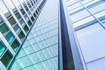 Fototapeta na wymiar Glasfassade, modernes Hochhaus 