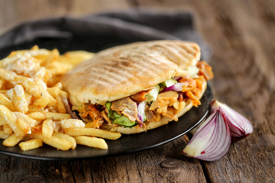  d&ouml;ner kebab et frites 3