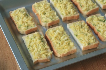 Bread garlic with butter