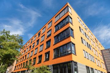 Gebäude, modernes Bürogebäude