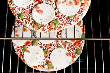Frozen pizza