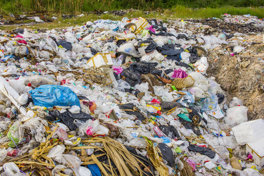 Waste At A Landfill Site - Garbage Crisis