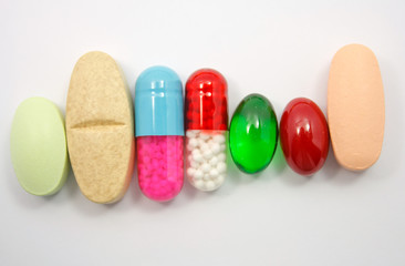 pills and capsules