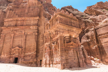 Jordanian desert at Petra