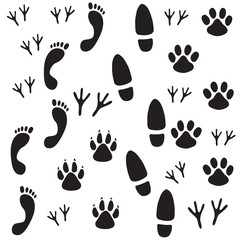 footprints