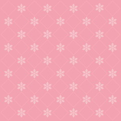 Christmas snowflakes pattern