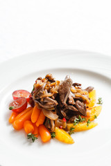 meat with vegetables