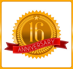 classic gold anniversary logo