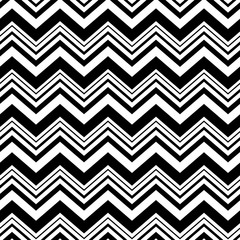 Chevron seamless pattern. Black and white