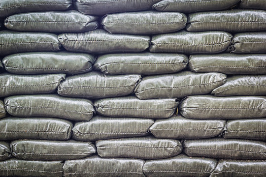Pattern Of Sand Bags