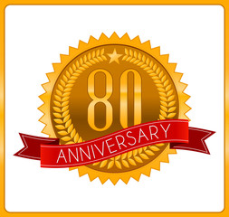 classic gold anniversary logo