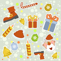 Christmas seamless background