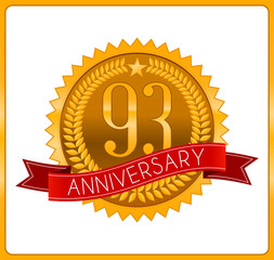classic gold anniversary logo