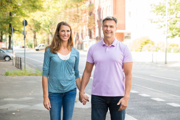 Portrait Of Happy Couple