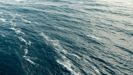 Sea surface with waves