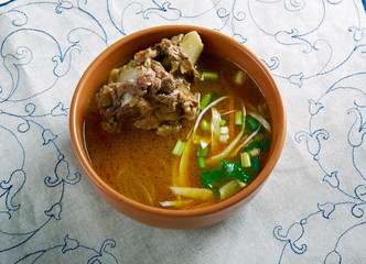 Nihari Gosht with Varqi Paratha