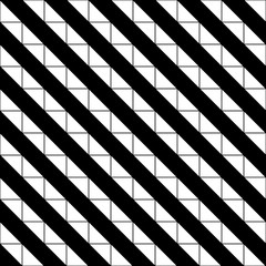 Vector modern seamless geometry pattern lines, black and white abstract geometric background, trendy print, monochrome retro texture, hipster fashion design