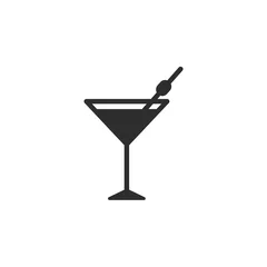 Foto op Plexiglas Cocktail  icon. © lovemask