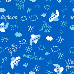 Little plane repeat pattern