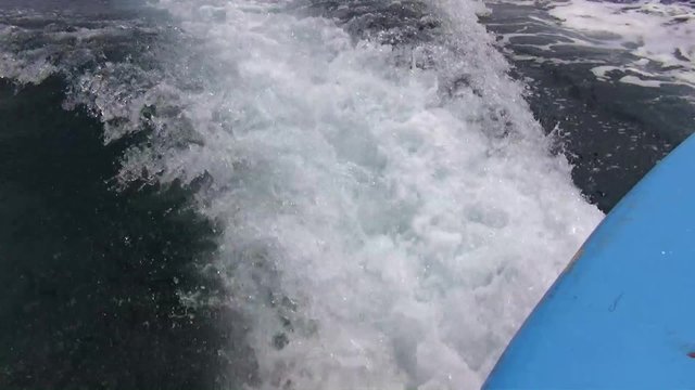 Boat wake