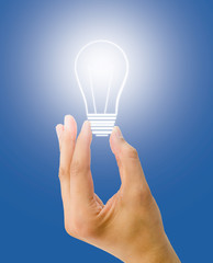 holding the new idea
