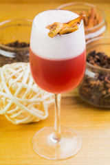 Summer cocktail drink