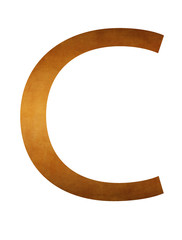 Obraz premium Letter C